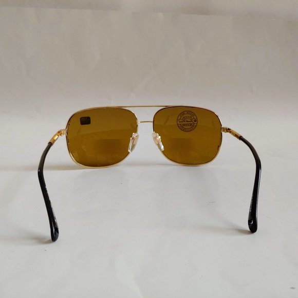 (NWT) Vintage 90's Navigator Bi-Focal Reading Sunglasses (Gold/Black) - Picture 3 of 4